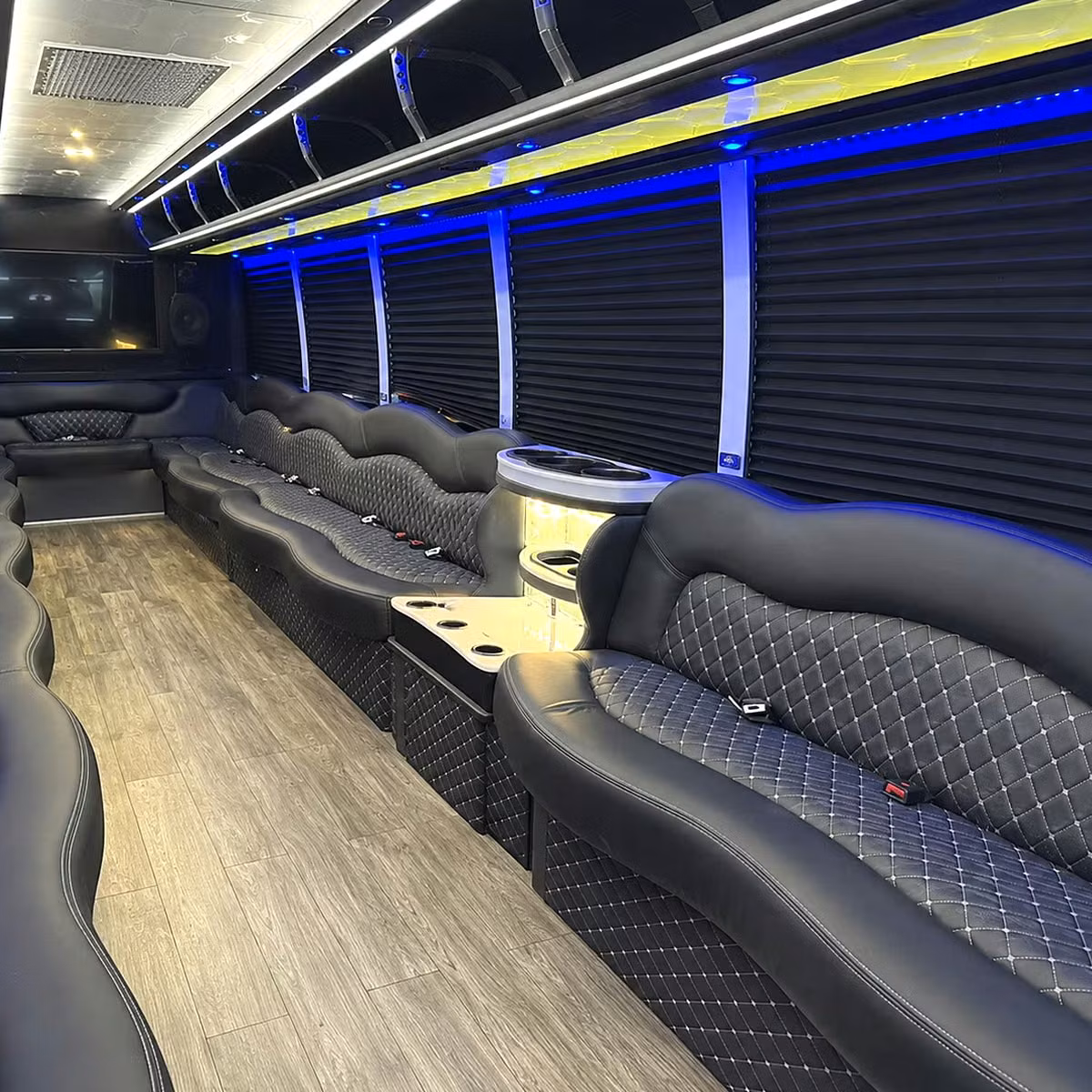 concert bus rentals in bakersfield